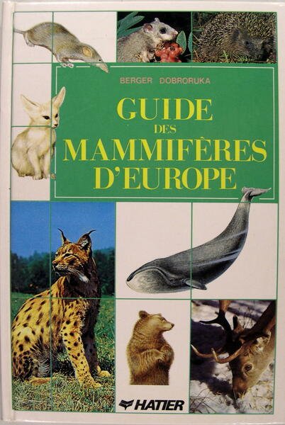 Guide des mammifères d'Europe