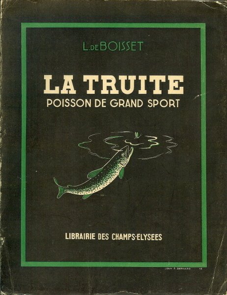 La truite poisson de grand sport.