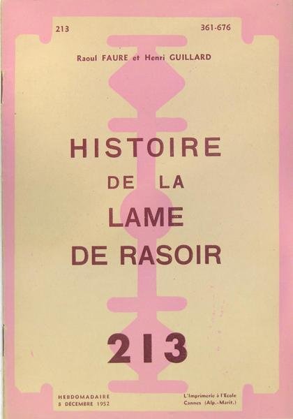 Histoire de la lame de rasoir (Gillette)