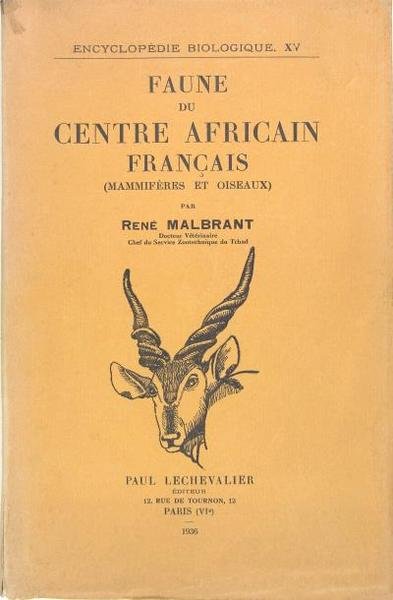 FAUNE DU CENTRE AFRICAIN Français