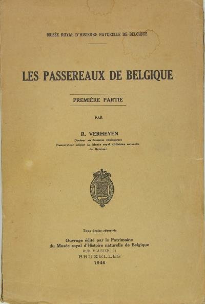 Les passereaux de Belgique - Première partie