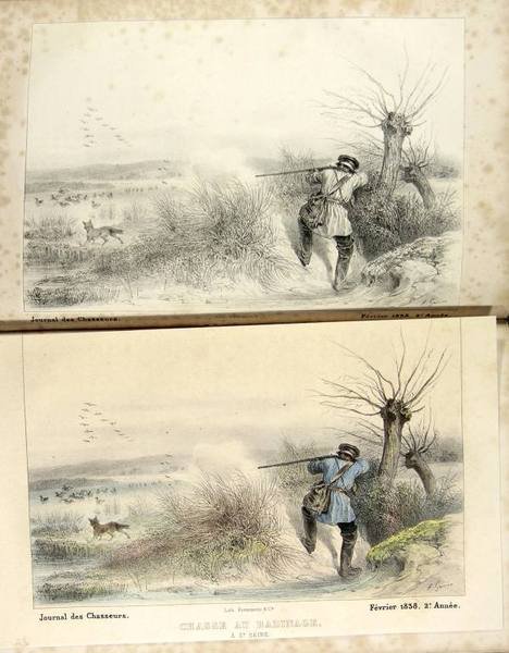 Journal des chasseurs, oct 1837 à Sept 1838. 2ém année.