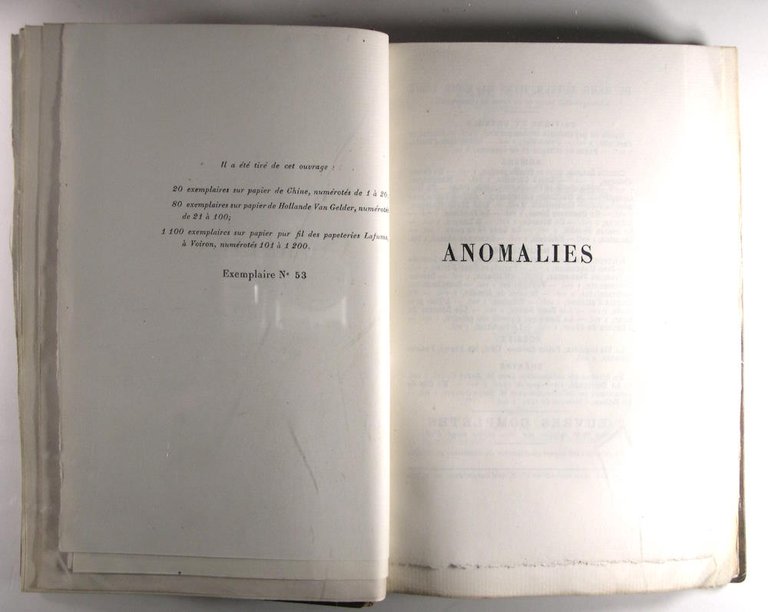 Anomalies