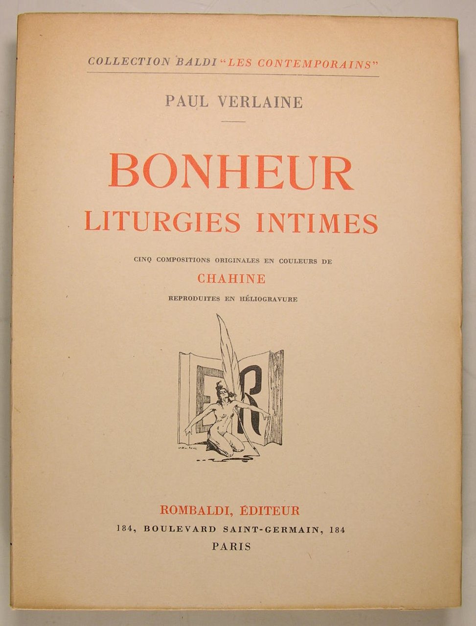 Bonheur - Liturgie intimes