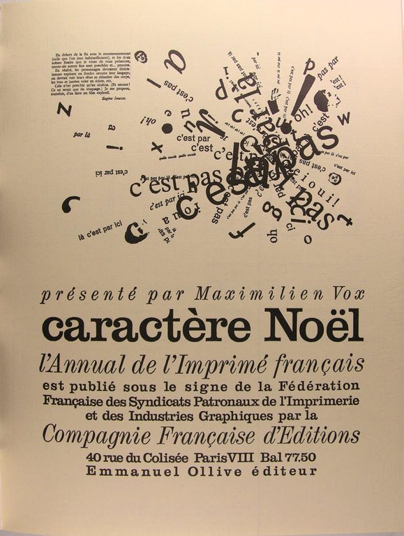 Caractère - Noël 1964