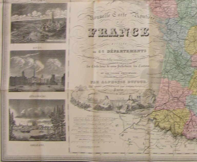 Carte Spéciale des Chemins de Fer de France.