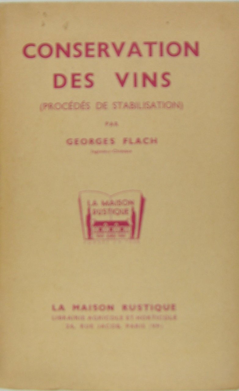 Conservation des vins (procédés de stabilisation) | Immagine principale