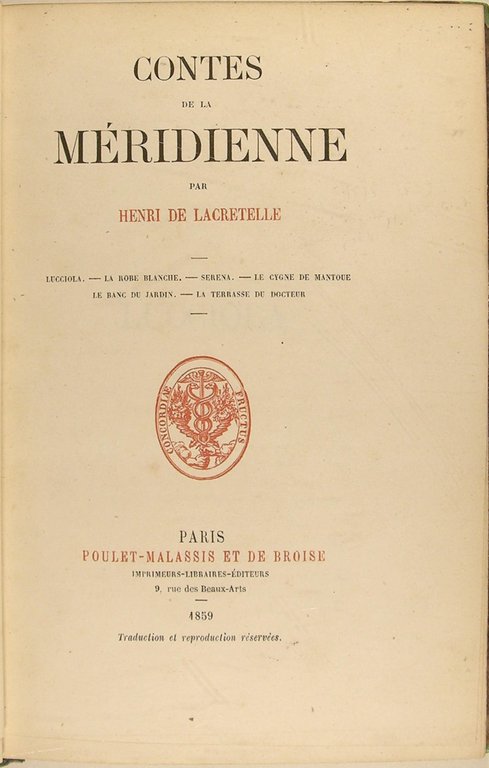 Contes de la Méridienne