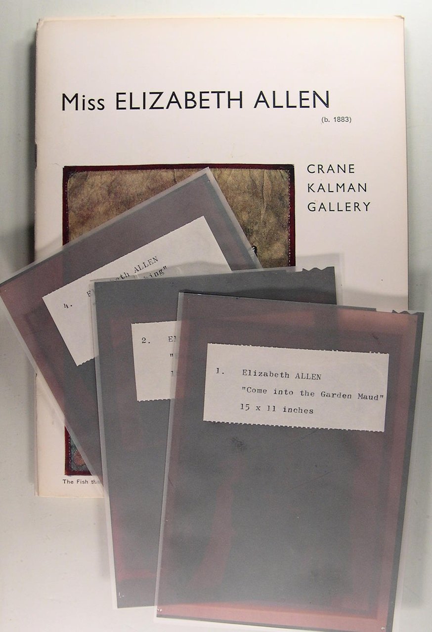 Elizabeth Allen (Queen) - Elizabeth Allen : a second exhibition