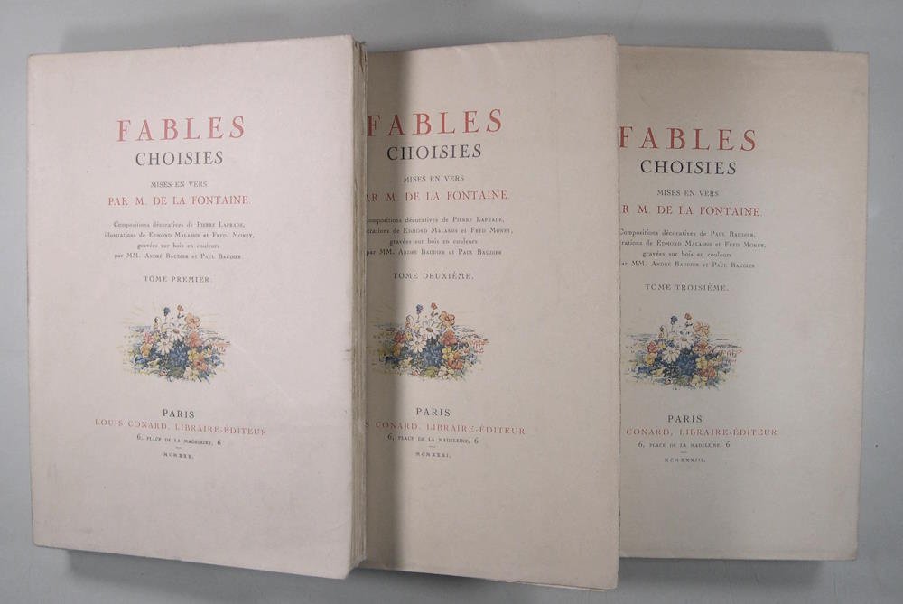 Fables choisies mises en vers