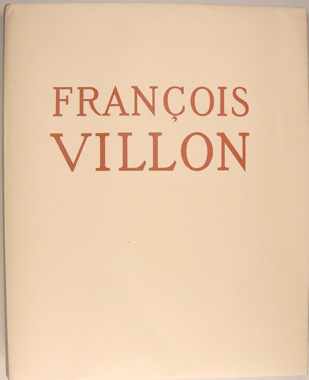 François Villon