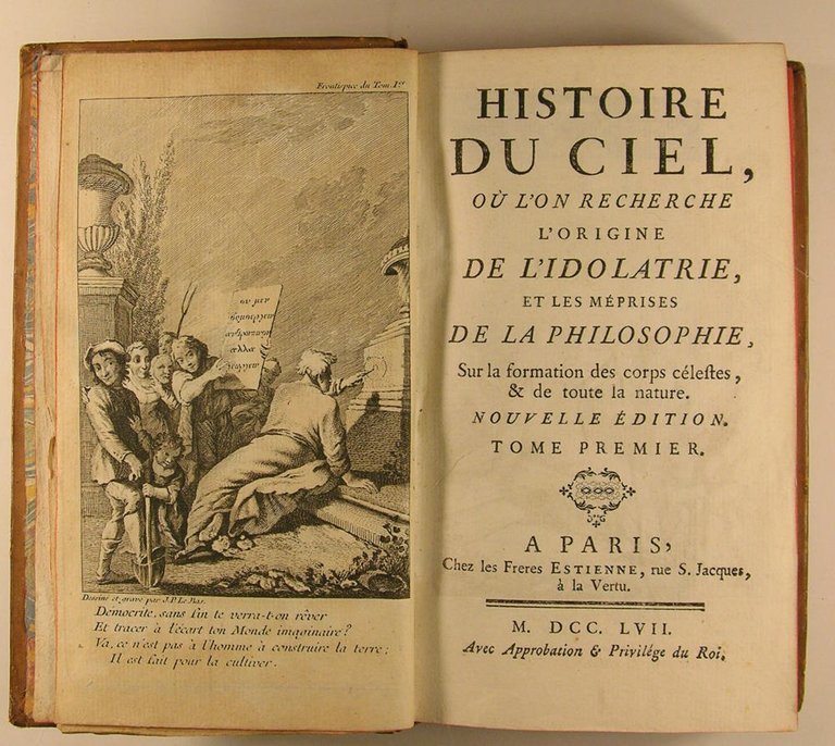 Histoire du Ciel, ou l'on recherche l'origine de l'Idolâtrie, et …