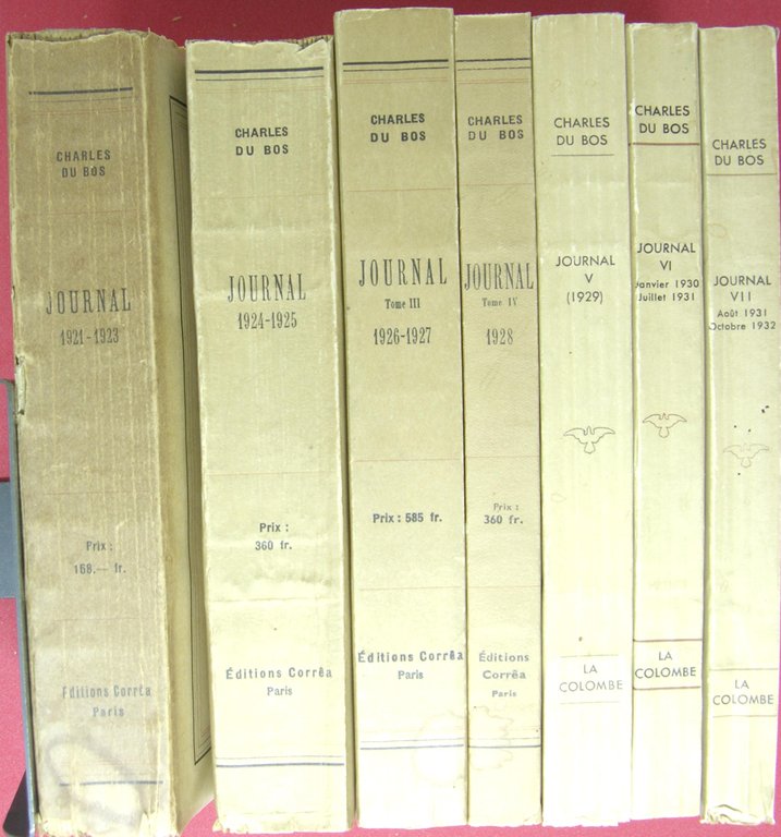 Journal de 1921-1932.