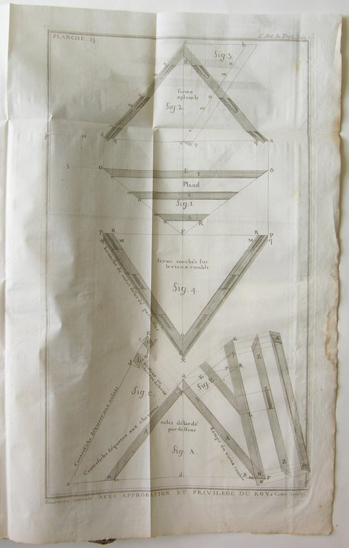 L'art du Trait de Charpenterie