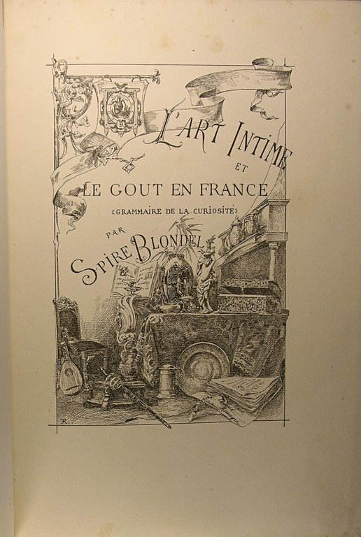 L'art intime et le goût en France (grammaire de la …