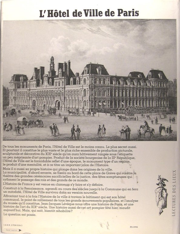 L’Hôtel de ville de Paris - une histoire, un musée