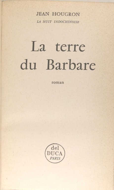 La terre du Barbare - Roman