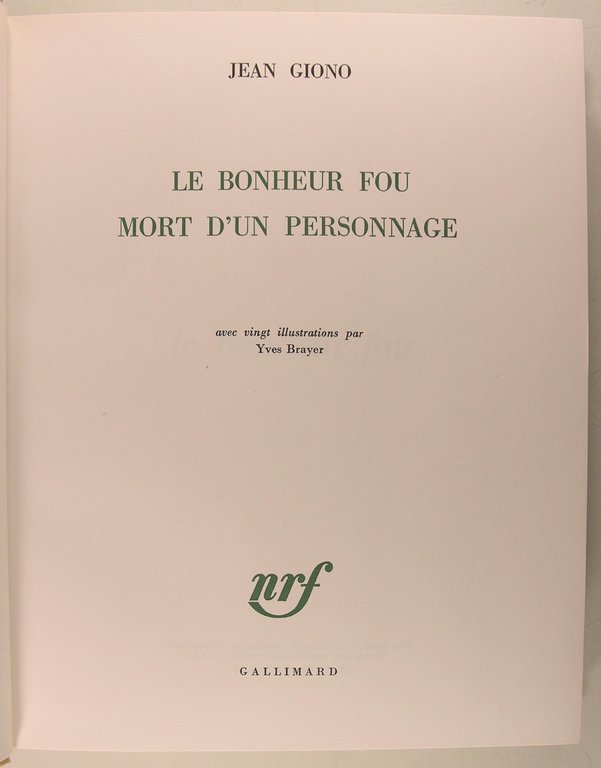 Le bonheur fou - Mort d'un personnage.