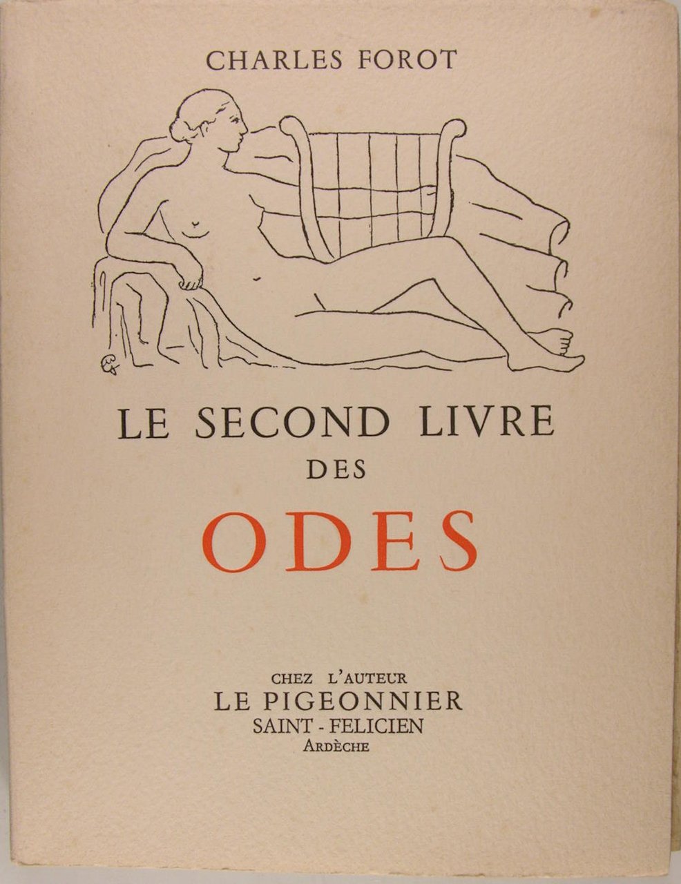 Le second livre des ODES