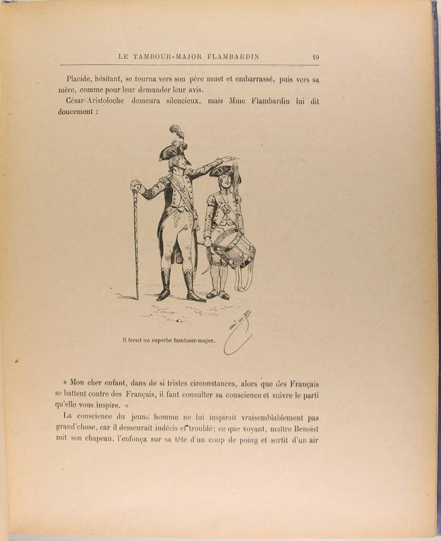 Le tambour major Flambardin