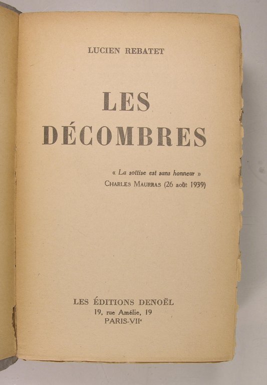 Les Décombres