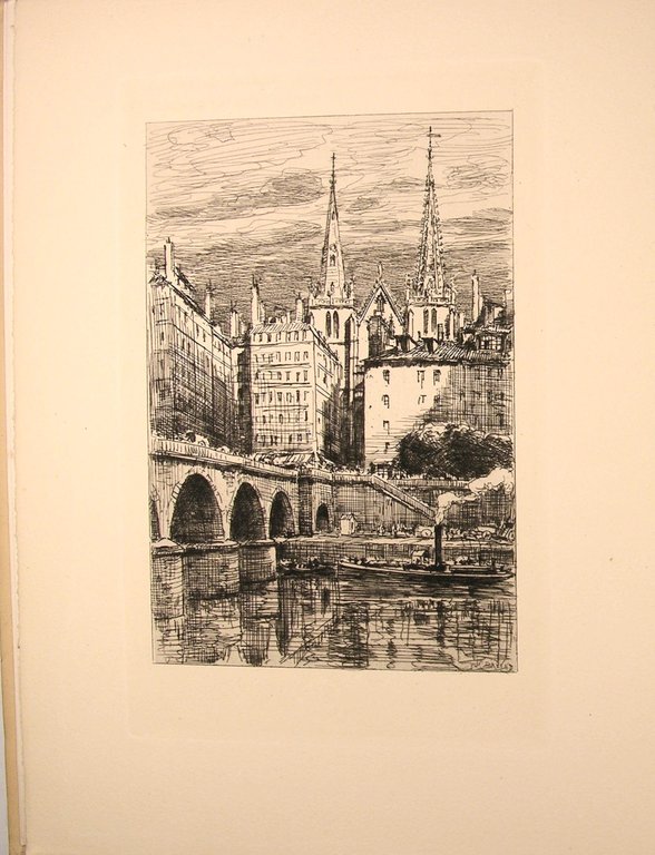 Les eaux-fortes et lithographies de Johannès Drevet.