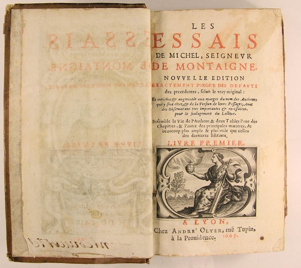 Les Essais de Michel, Seigneur de Montaigne