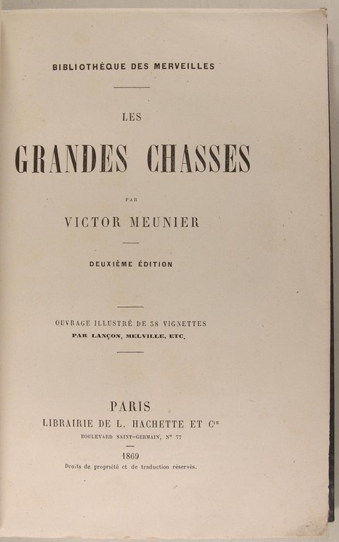 Les grandes chasses