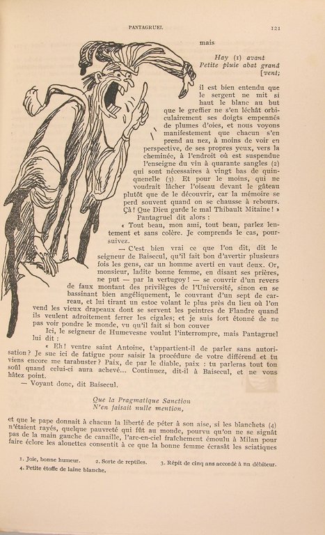 Les Oeuvres de Maitre Françoys Rabelais contenant cinq livres de …