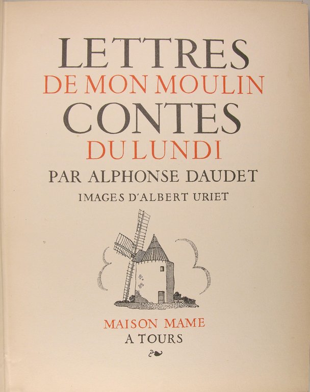 Lettres de Moulin - Contes du lundi