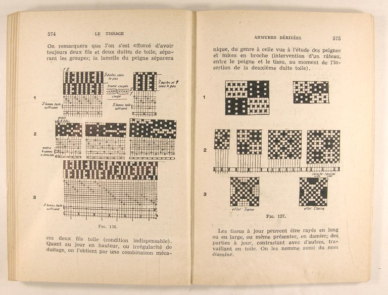 Manuel de Tissage T. 2é partie - Tissage et Tissus …