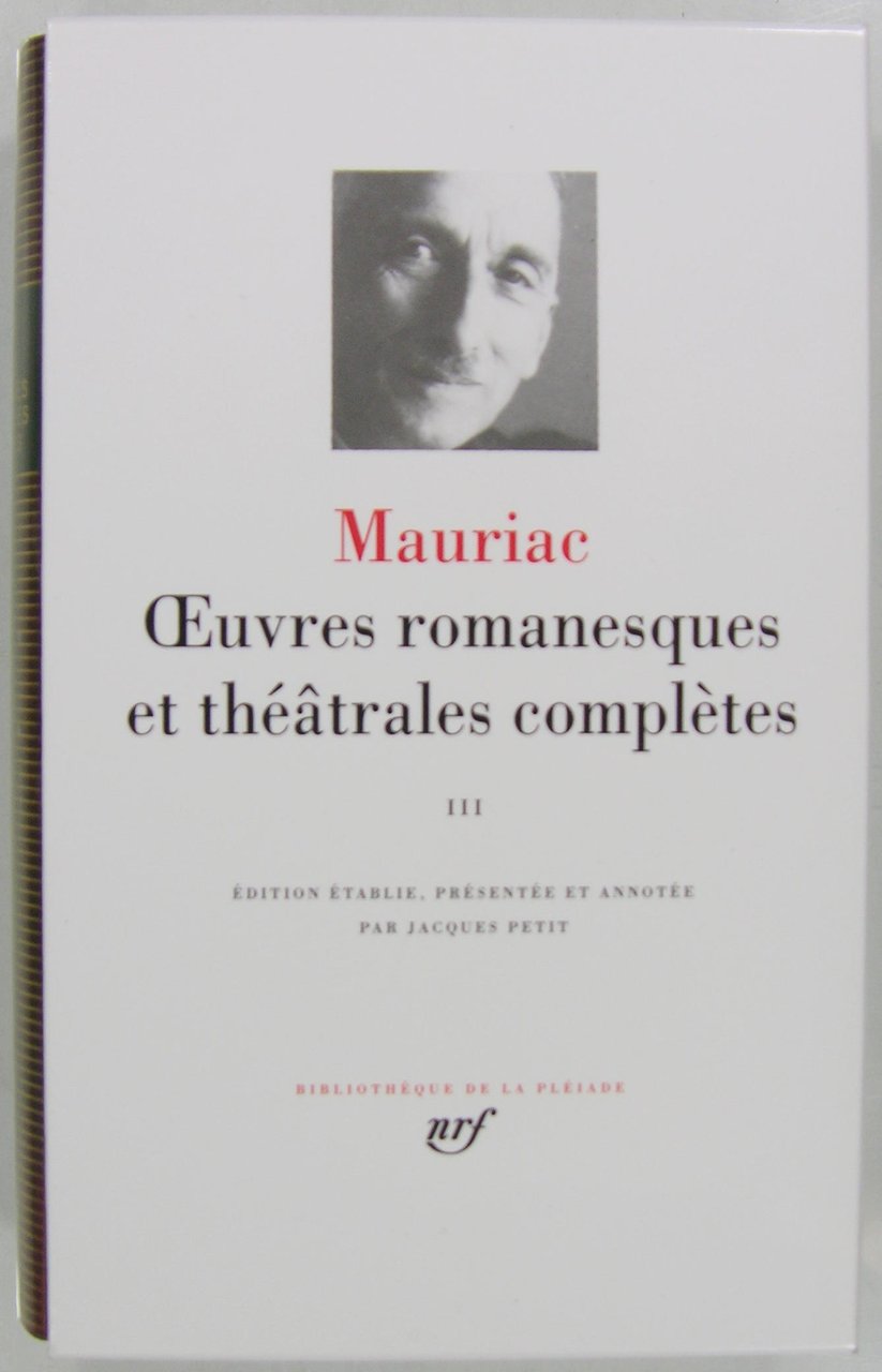 Oeuvres romanesques et théâtrales complètes - III | Immagine principale