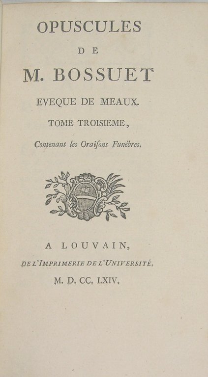 Opuscules de M. Bossuet Évêque de Meaux | Immagine Gallery 6