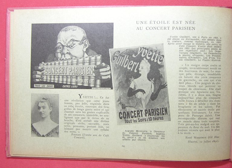 Petite histoire des Cafés Concerts parisiens