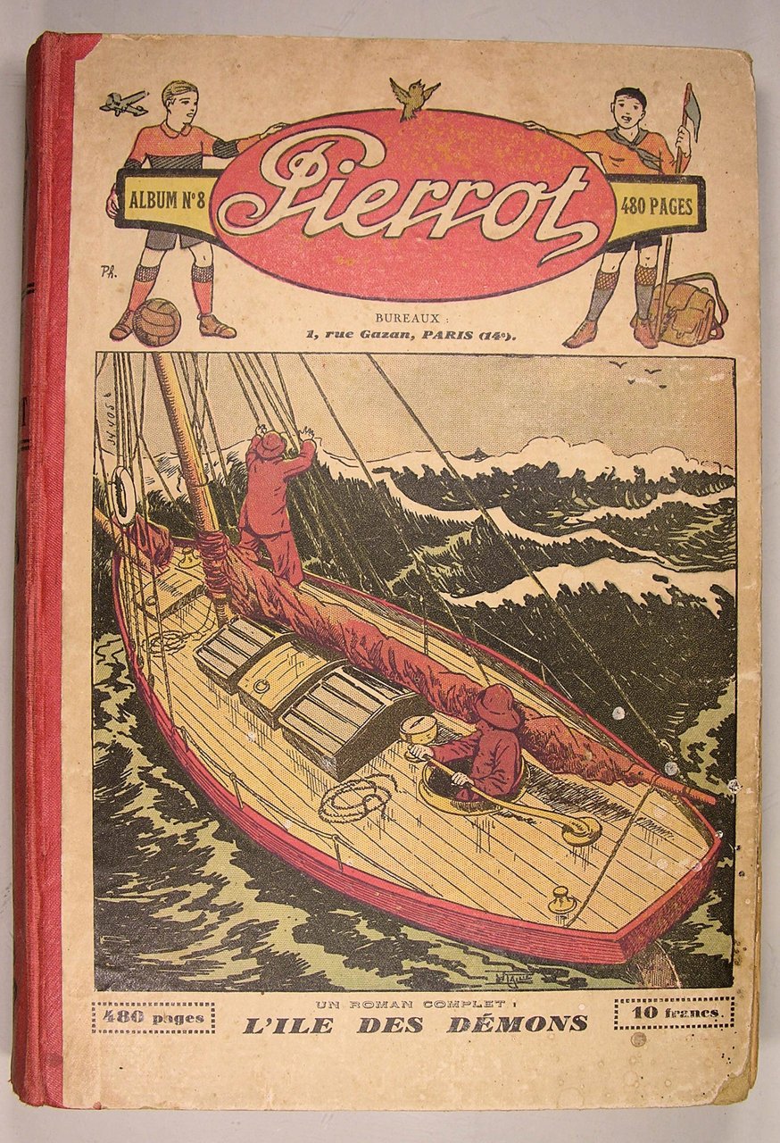 Pierrot - Journal des garçons - L'île des démons