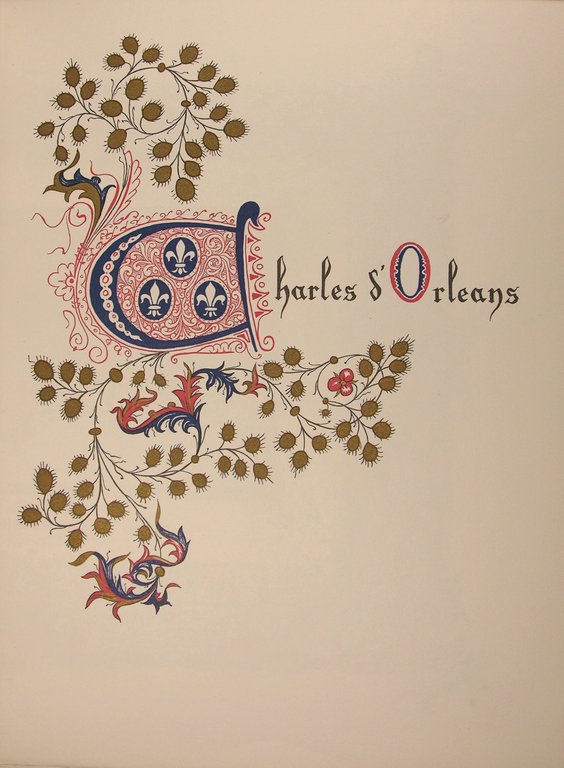 Poésies.