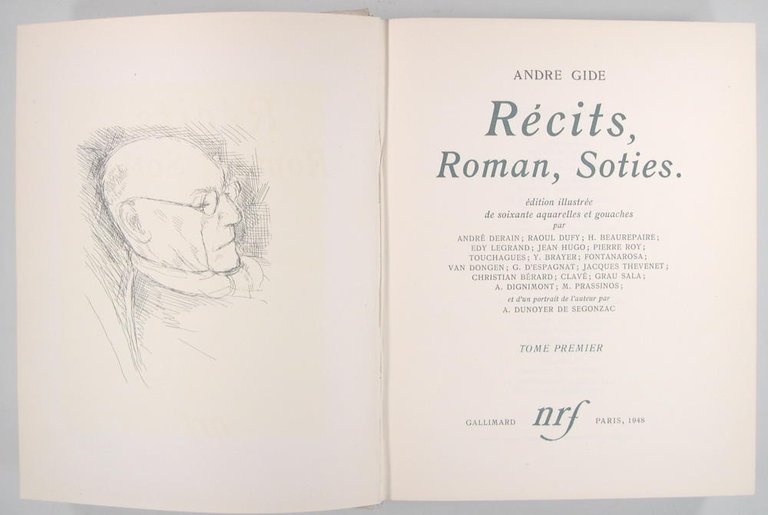 Récits, roman, soties