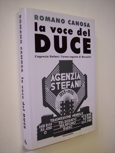 La voce del duce. L'agenzia Stefani: l'arma segreta di Mussolini.