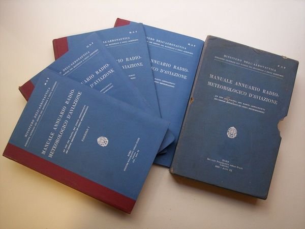 Manuale annuario radio-meteorologico d'aviazione, ad uso dei piloti, dei radio-aerologisti …