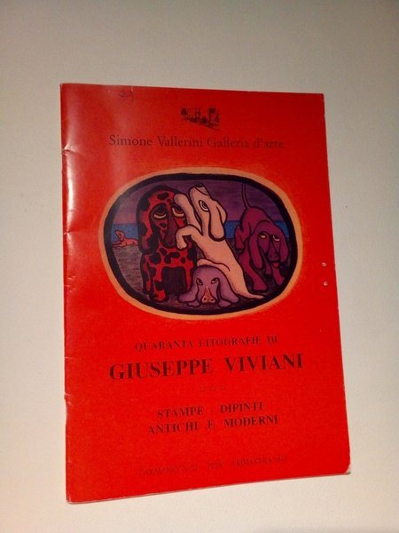 Quaranta litografie di Giuseppe Viviani. Stampe - dipinti antichi e …