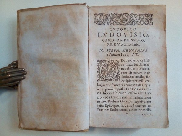 Institutionis oeconomicae ex Sacris litteris depromptae libri duo. Auctore P. …