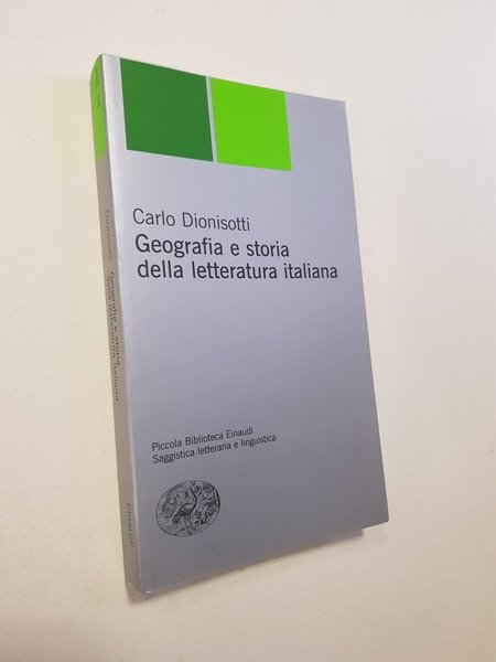 Geografia e storia della letteratura italiana.