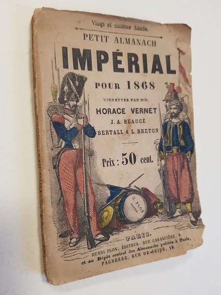 Petit Almanach Impérial pour 1868.