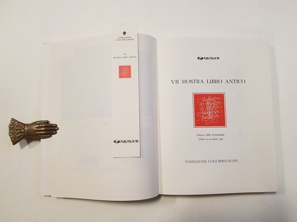 VII Mostra del libro antico. Milano, Palazzo della Permanente, 22-24 …