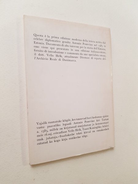 Lettera alla Duchessa di Mantova.