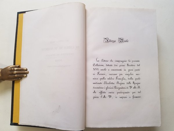 Lettere d'uomini illustri conservate in Parma nel R. Archivio dello …