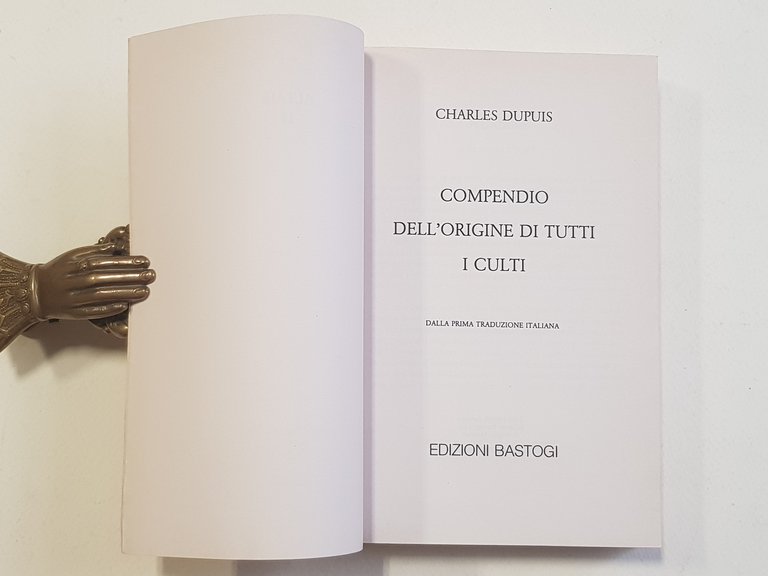 Compendio dell'origine di tutti i culti.