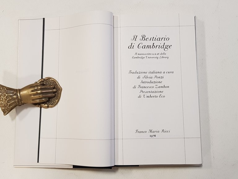 Il Bestiario di Cambridge. Il manoscritto II, 4, 26 della …