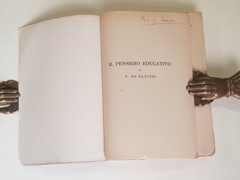 Il pensiero educativo.Antologia, introduzione e commento di Edmondo Cione , …