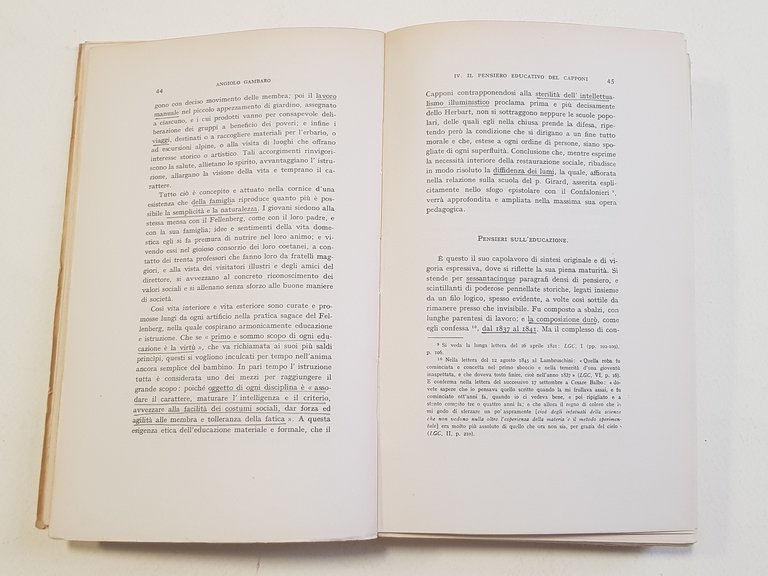 La critica pedagogica di Gino Capponi con l'edizione di tutti …